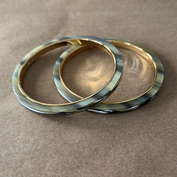 J. Crew Jewelry - J. Crew Tortoise Bangle Bracelets